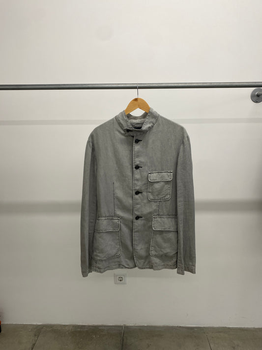 Armani Jeans grey linen jacket (L)