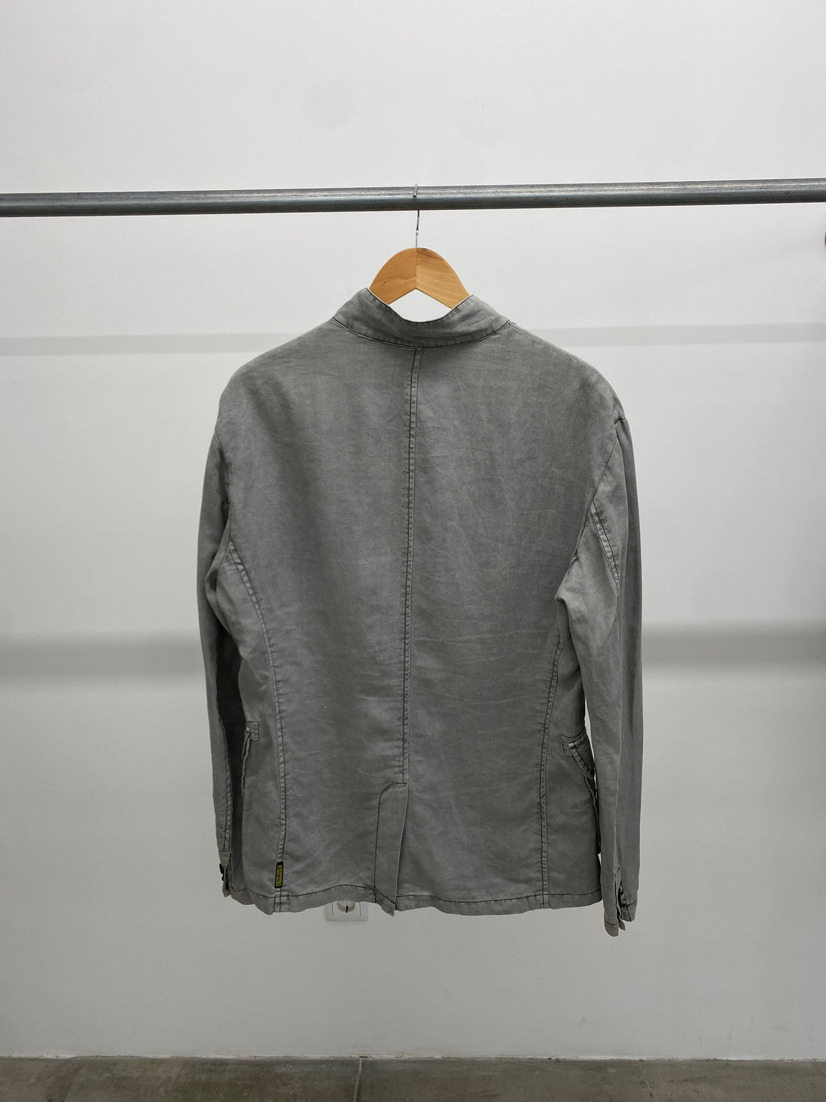 Armani Jeans grey linen jacket (L)