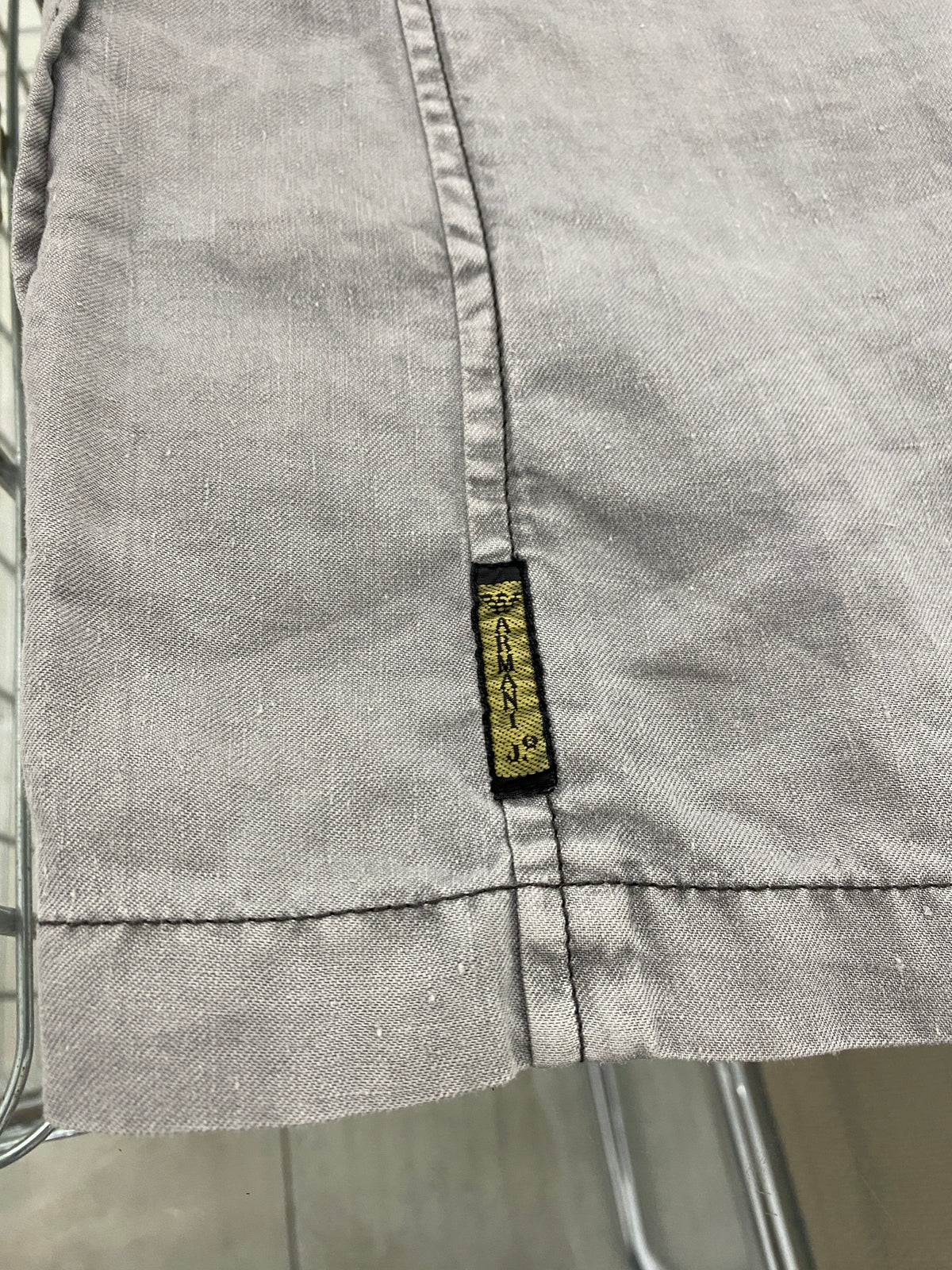 Armani Jeans grey linen jacket (L)