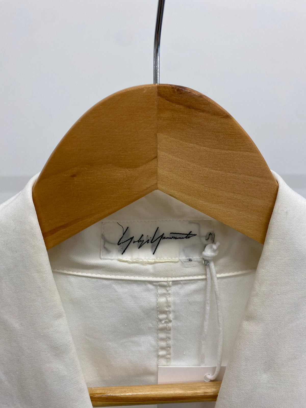 Yohji Yamamoto white cotton shirt (S)