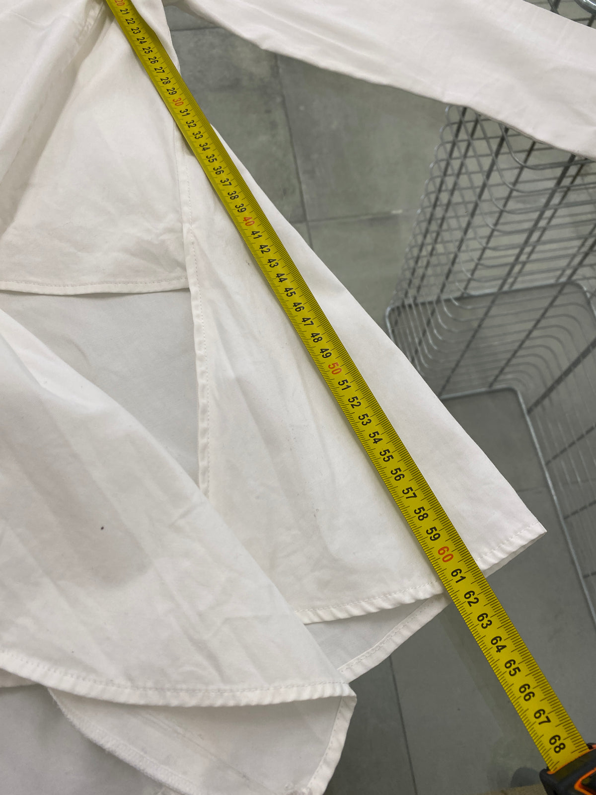 Yohji Yamamoto white cotton shirt (S)