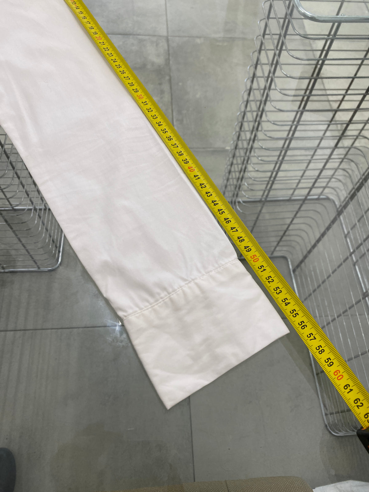 Yohji Yamamoto white cotton shirt (S)