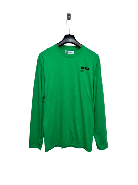 AFFIX green graphic longsleeve (L)