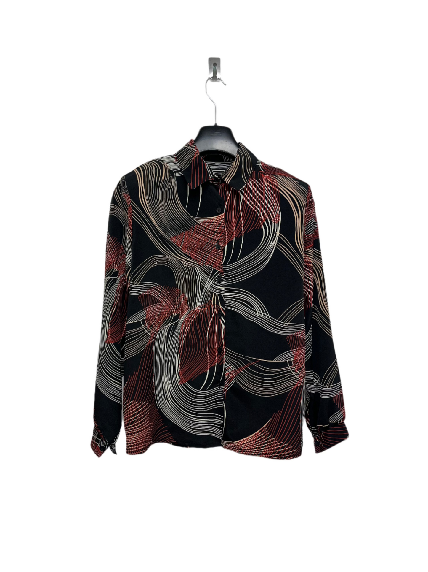 VINTAGE abstract shirt (M)