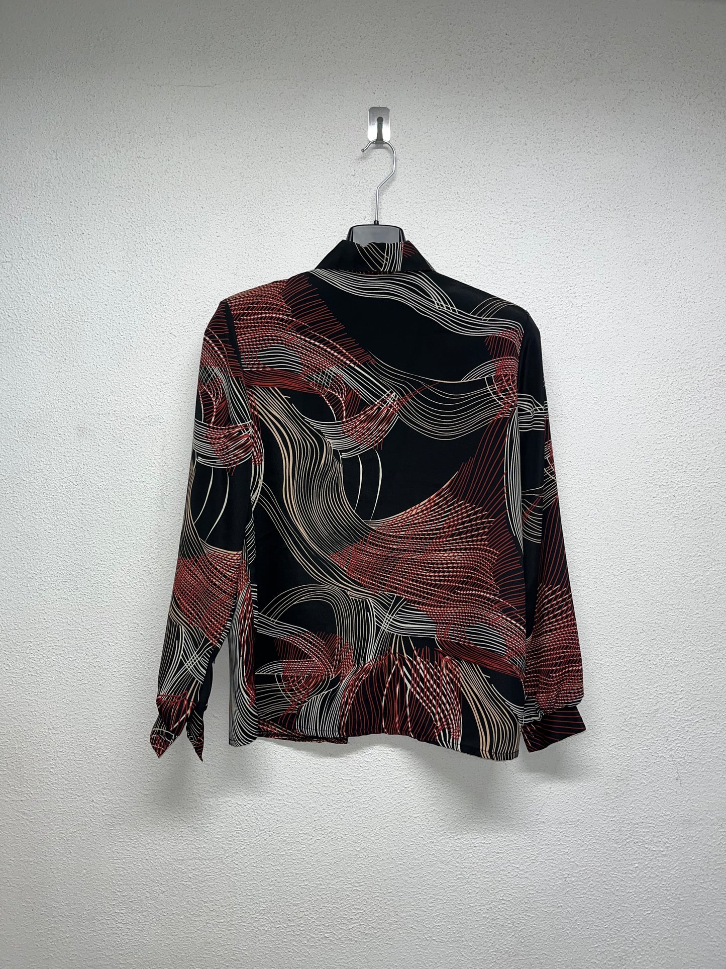 VINTAGE abstract shirt (M)