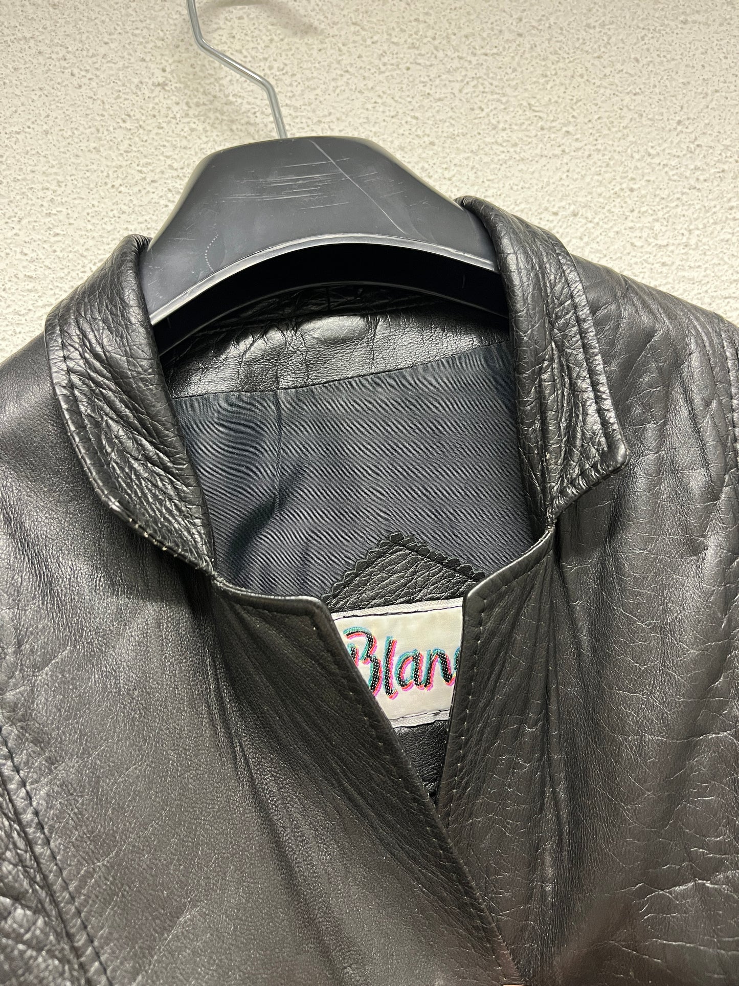 VINTAGE leather jacket (XS/S)