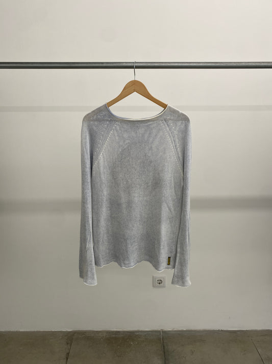 Armani Jeans Spring/summer 2006 blue cotton jumper (M)