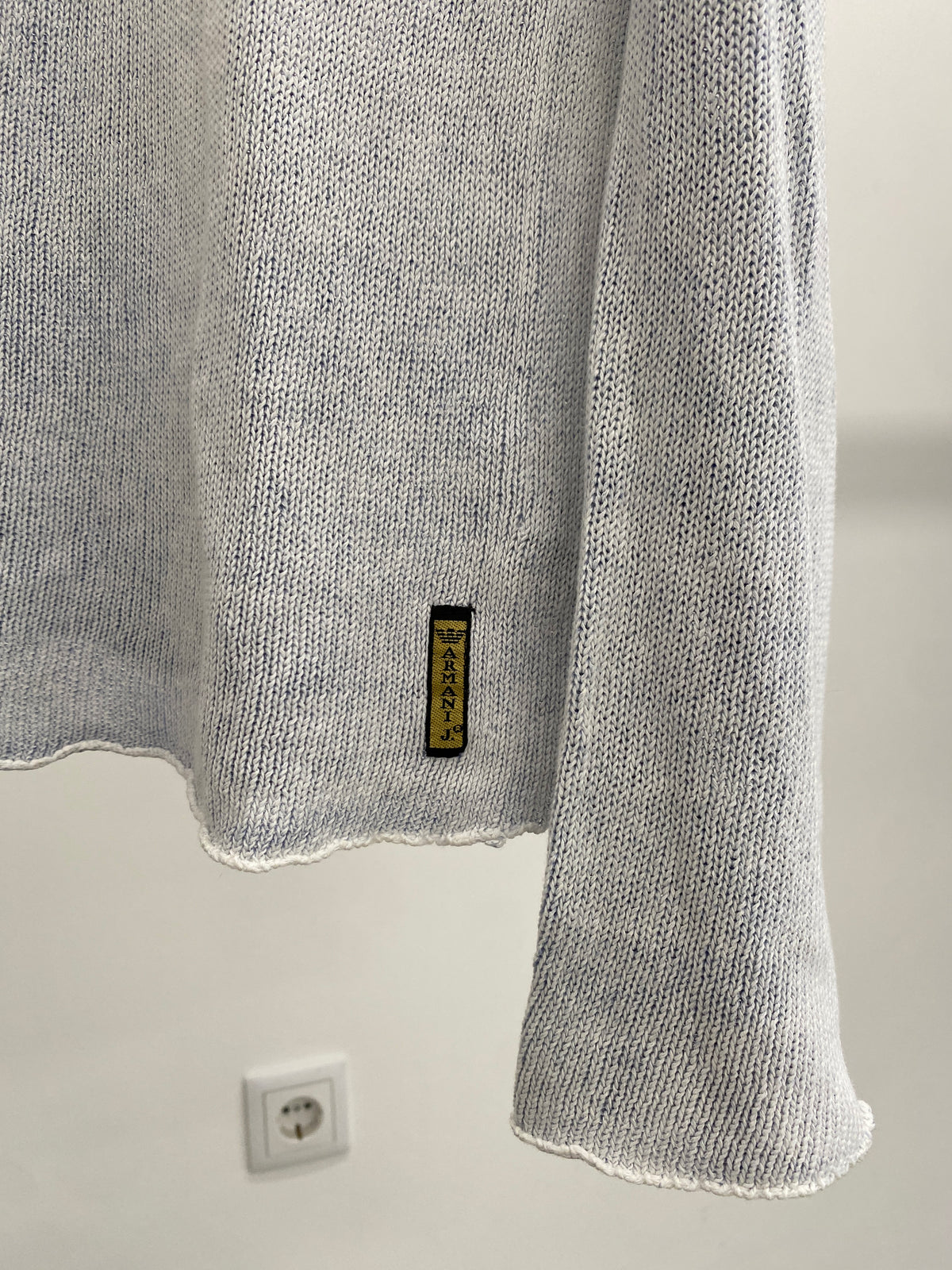 Armani Jeans Spring/summer 2006 blue cotton jumper (M)