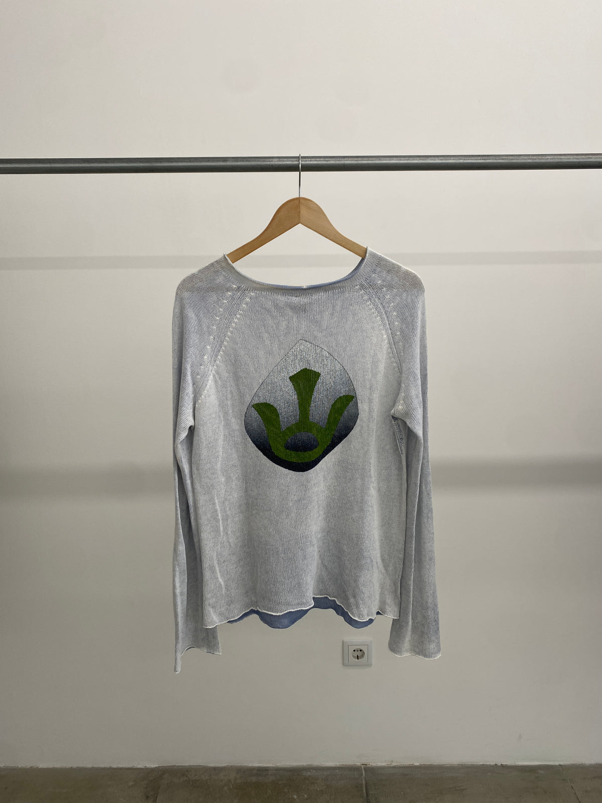 Armani Jeans Spring/summer 2006 blue cotton jumper (M)