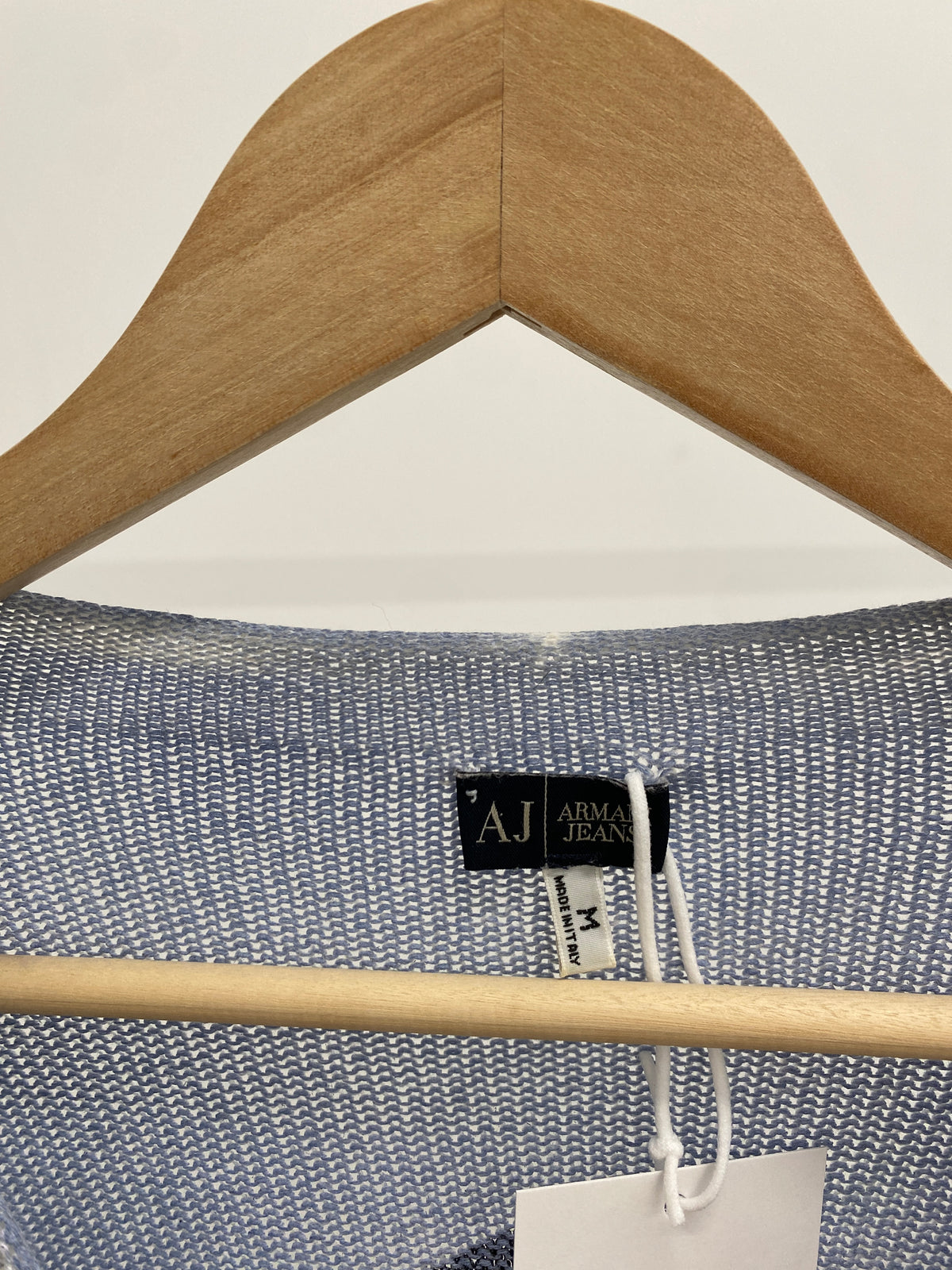 Armani Jeans Spring/summer 2006 blue cotton jumper (M)