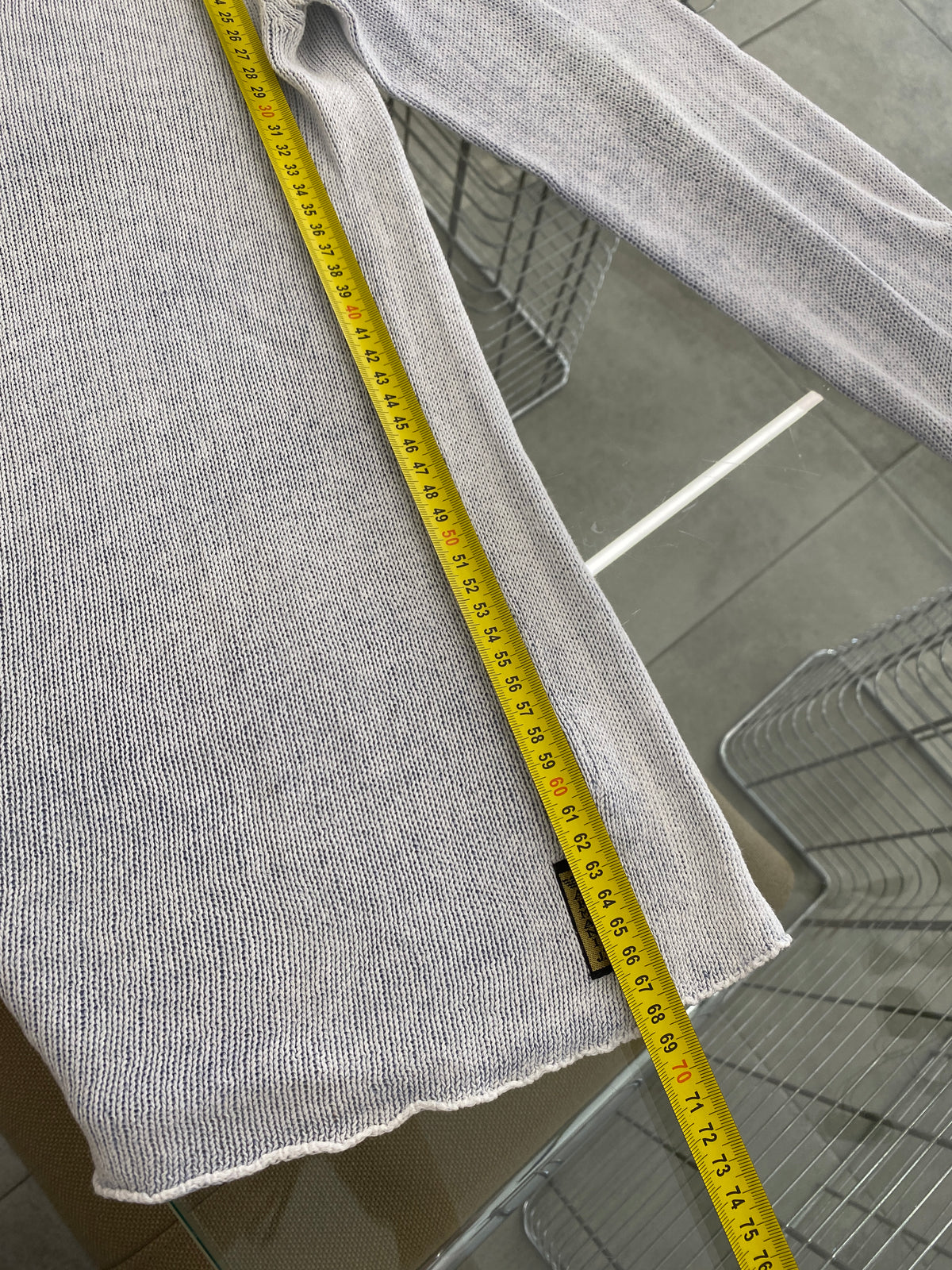 Armani Jeans Spring/summer 2006 blue cotton jumper (M)