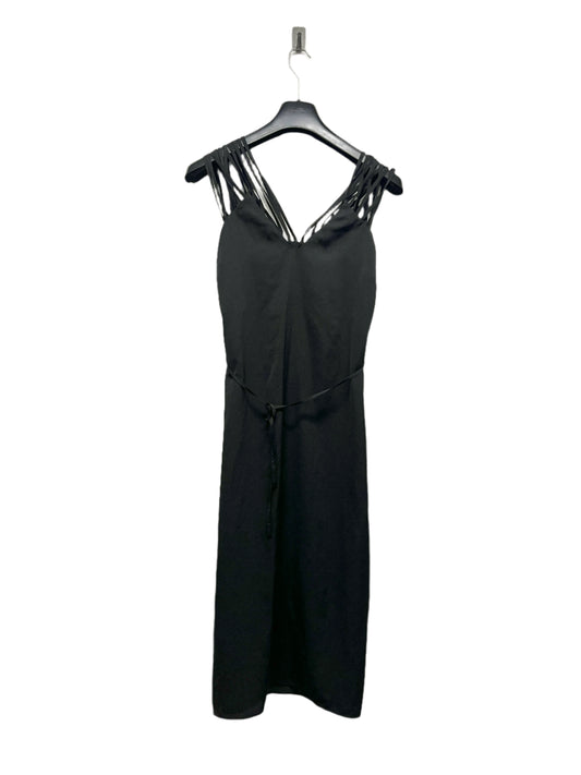 MAISON MARGIELA black dress with multi straps (S)