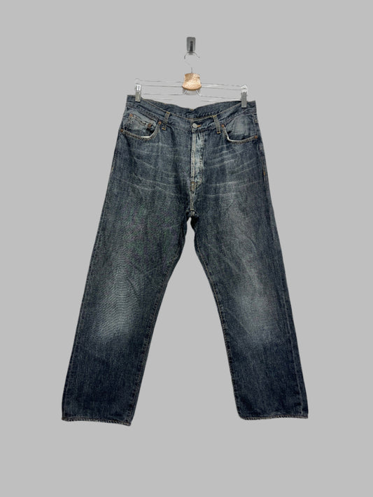 GUCCI loose fit denim grey jeans (M/L)