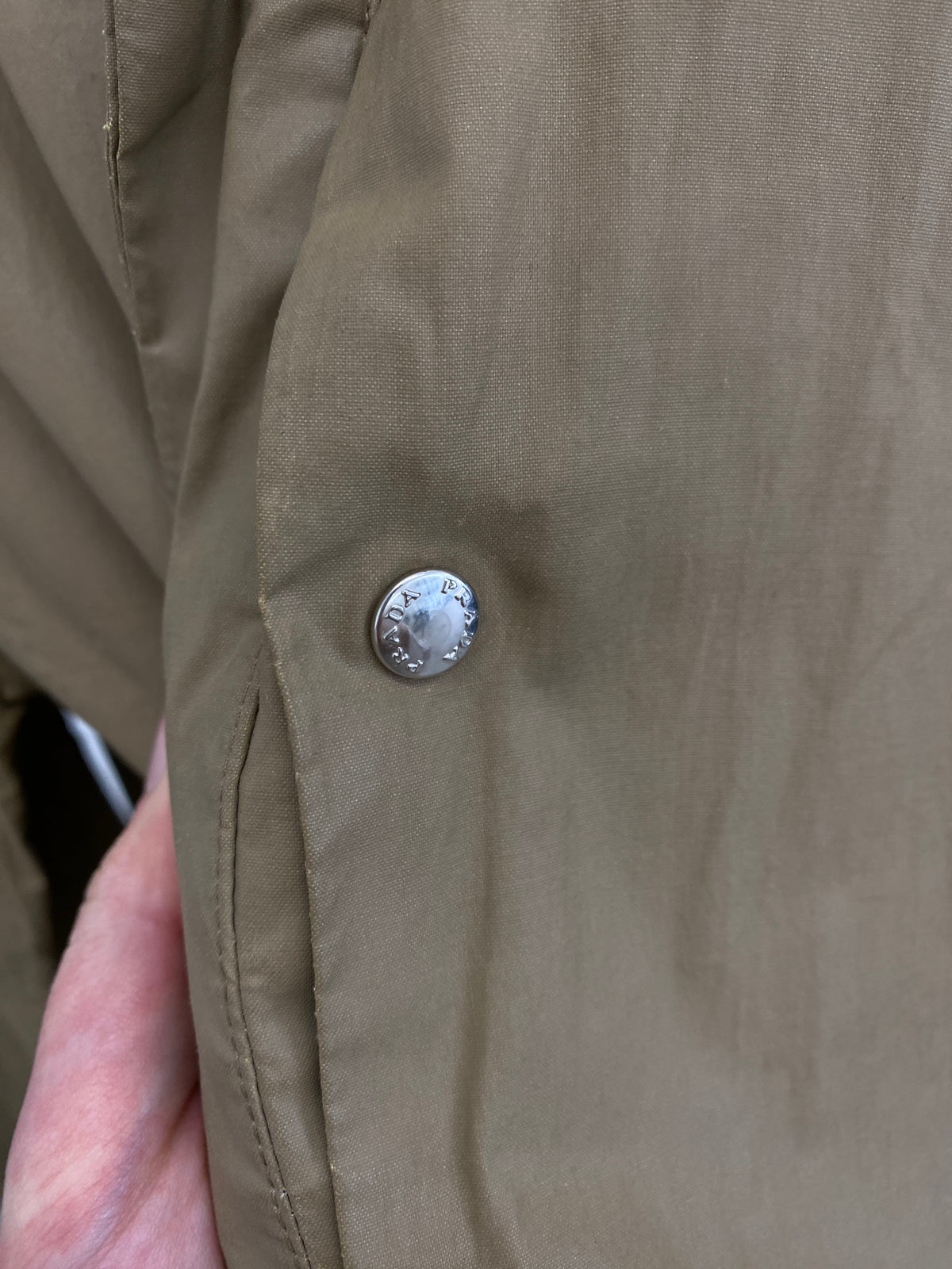 Prada Spring/Summer 2000 camel jacket (L)