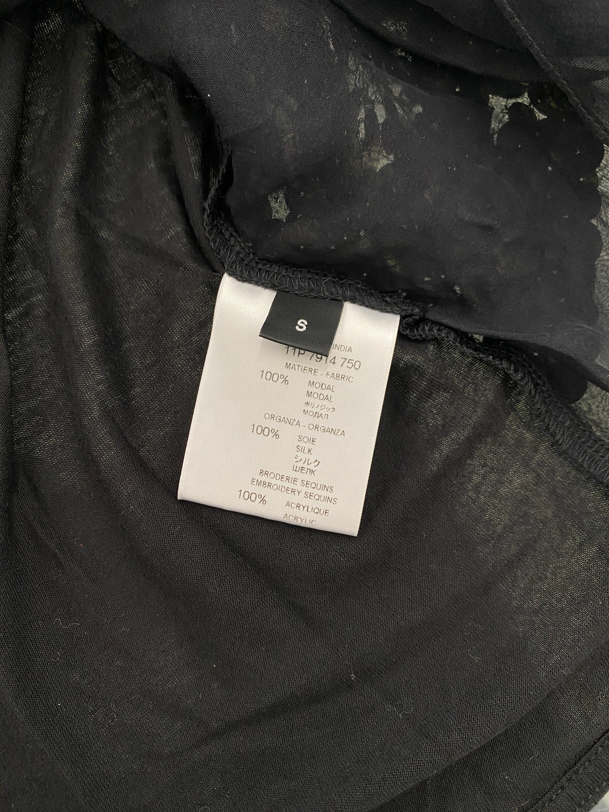 Givenchy Spring/Summer 2011 by Riccardo Tisci silk top (S)