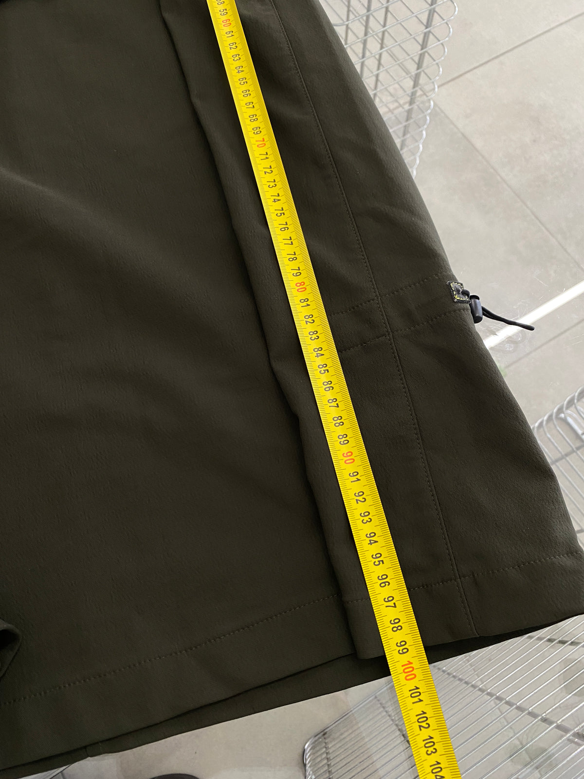 Marithé & François Girbaud green mid-length dress (M)