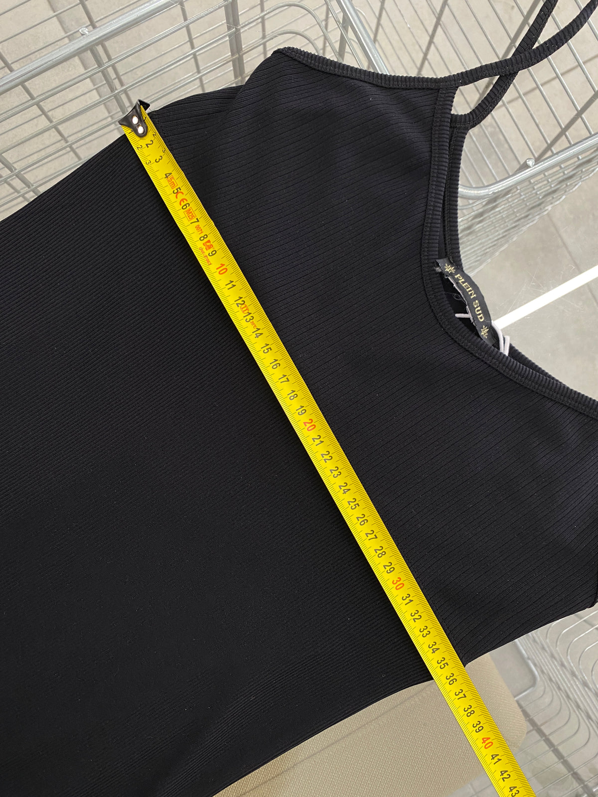 Plein Sud black mini dress (S)