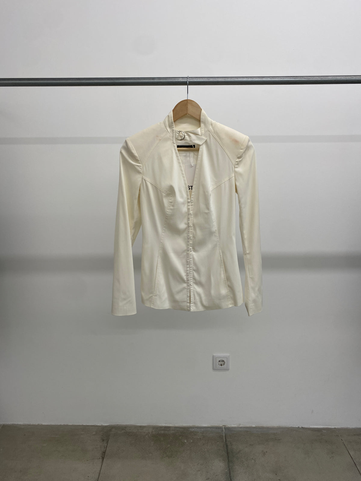 Plein Sud white fitted jacket (S)