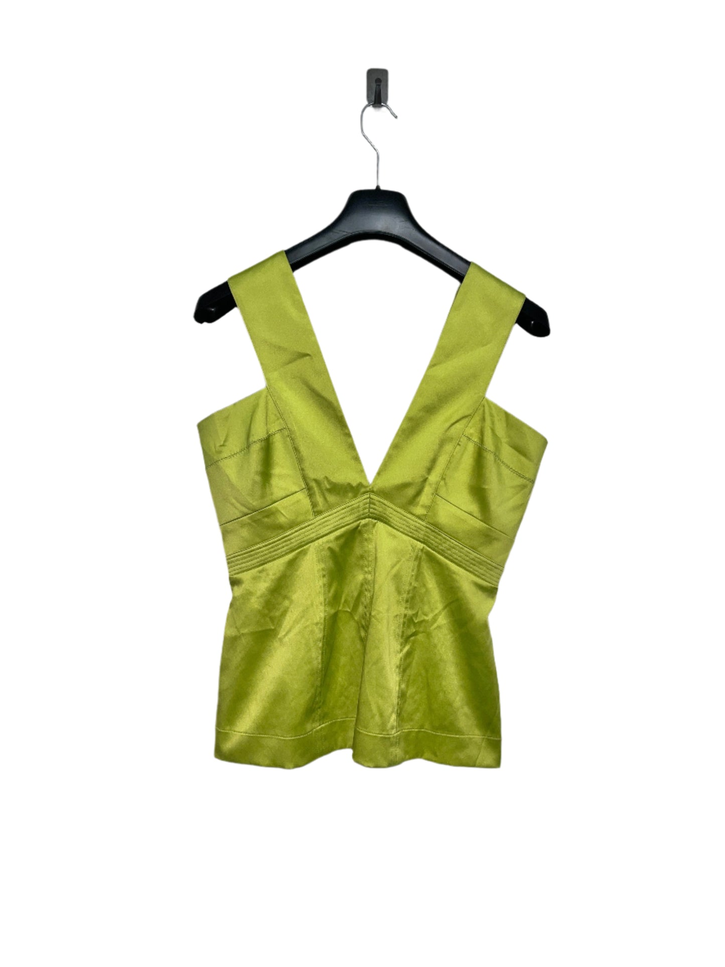 ROBERTO CAVALLI green sleeveless top (L)