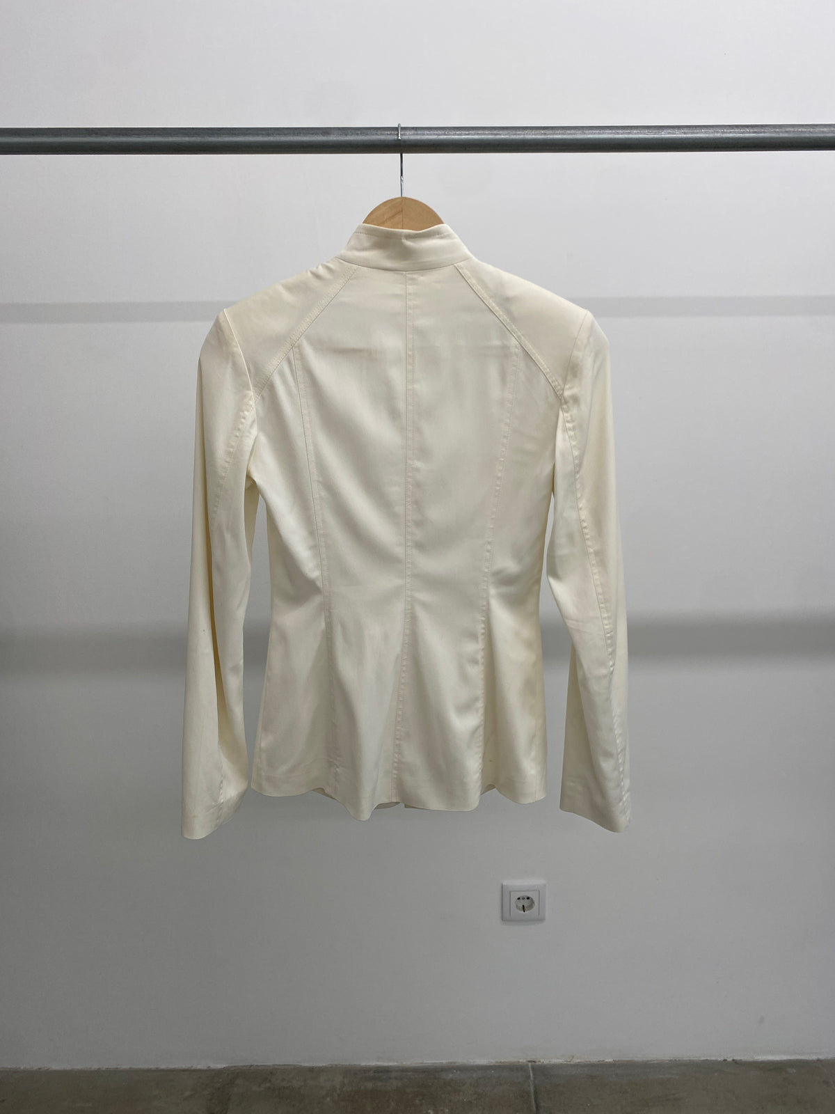 Plein Sud white fitted jacket (S)