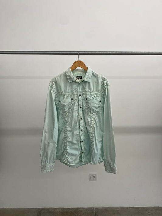 Dirk Bikkembergs green shirt (M)