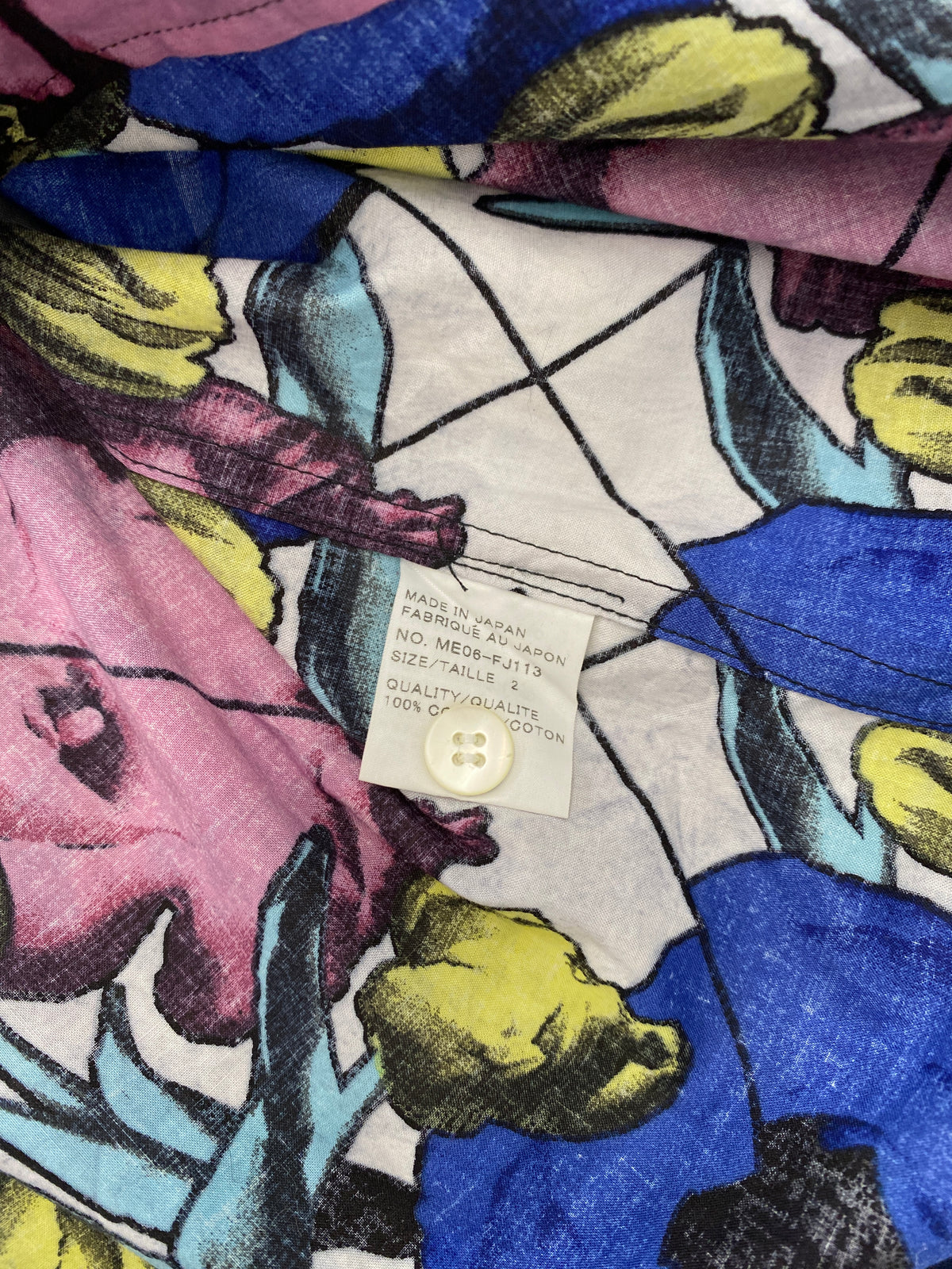 Issey Miyake Spring/Summer 2020 cotton shirt (S)