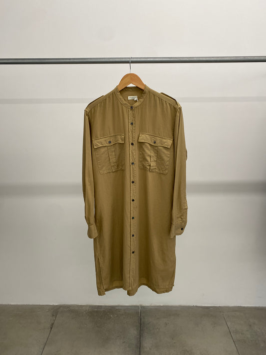 Dries Van Noten camel mid-length dress (L)