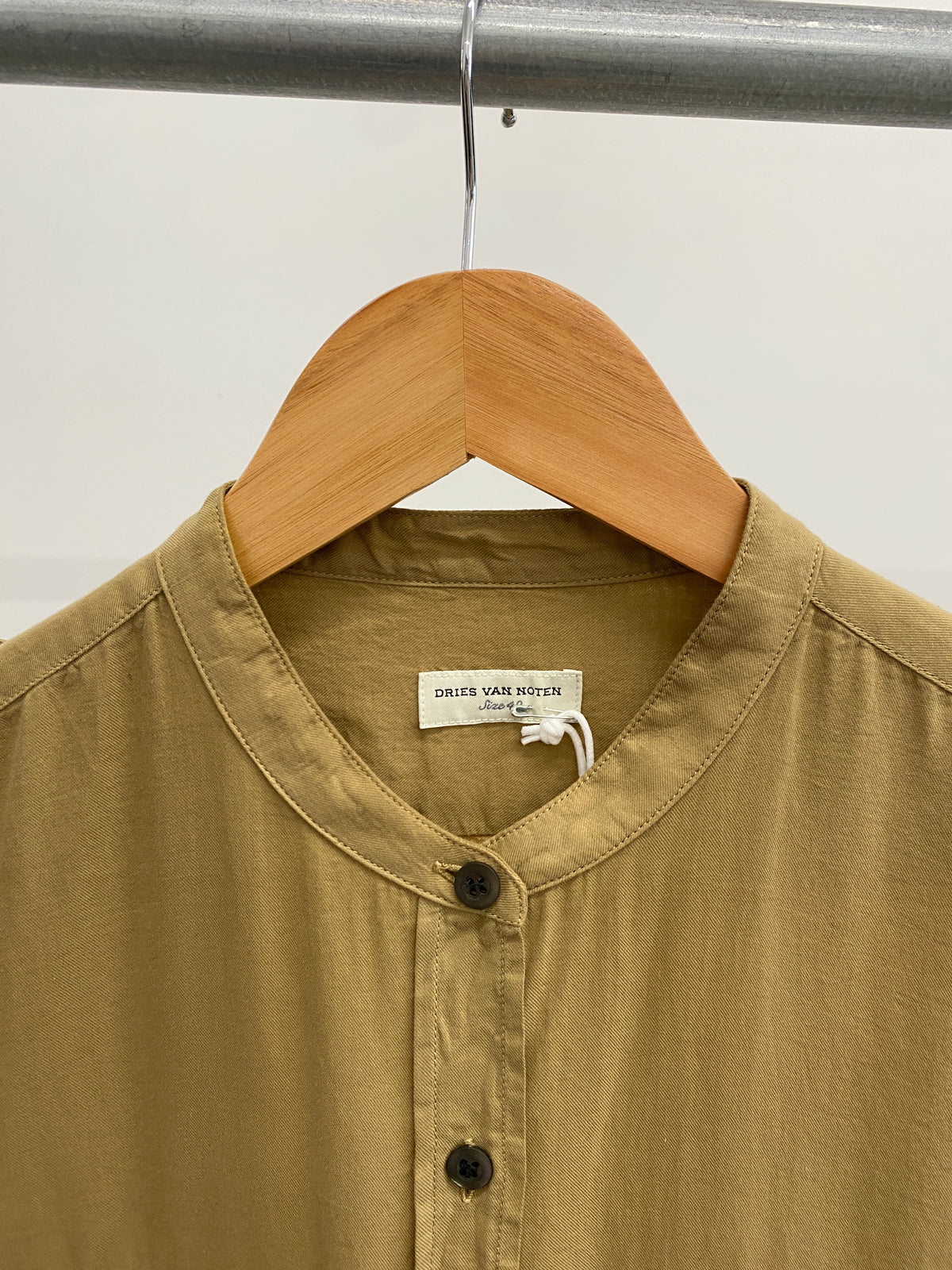 Dries Van Noten camel mid-length dress (L)