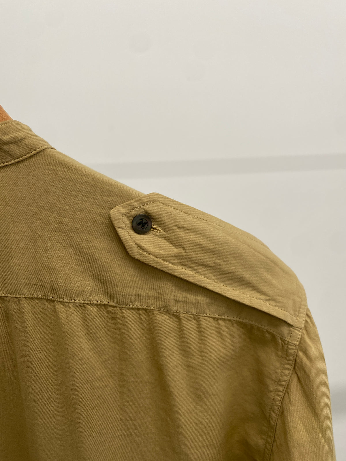 Dries Van Noten camel mid-length dress (L)