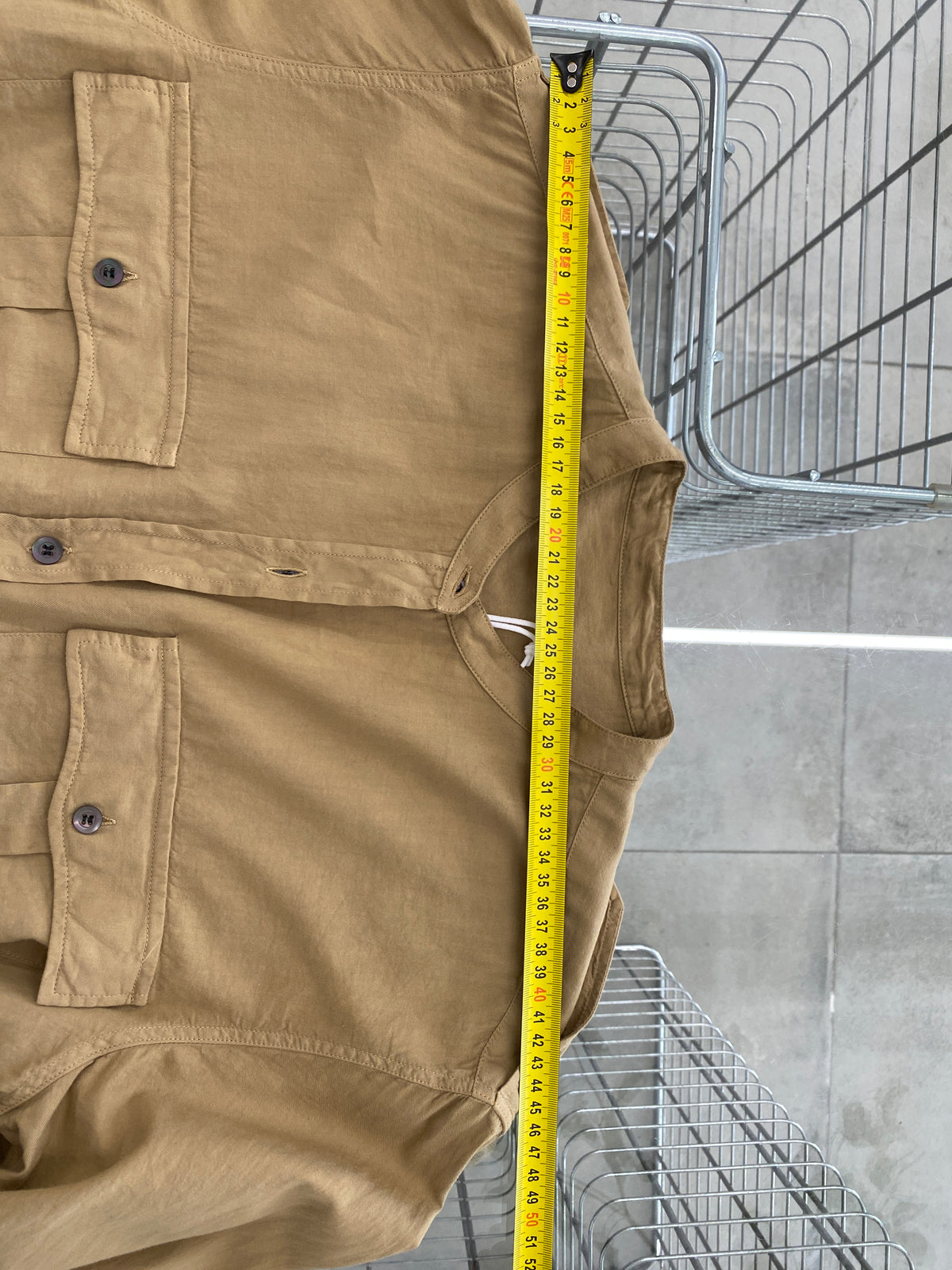 Dries Van Noten camel mid-length dress (L)