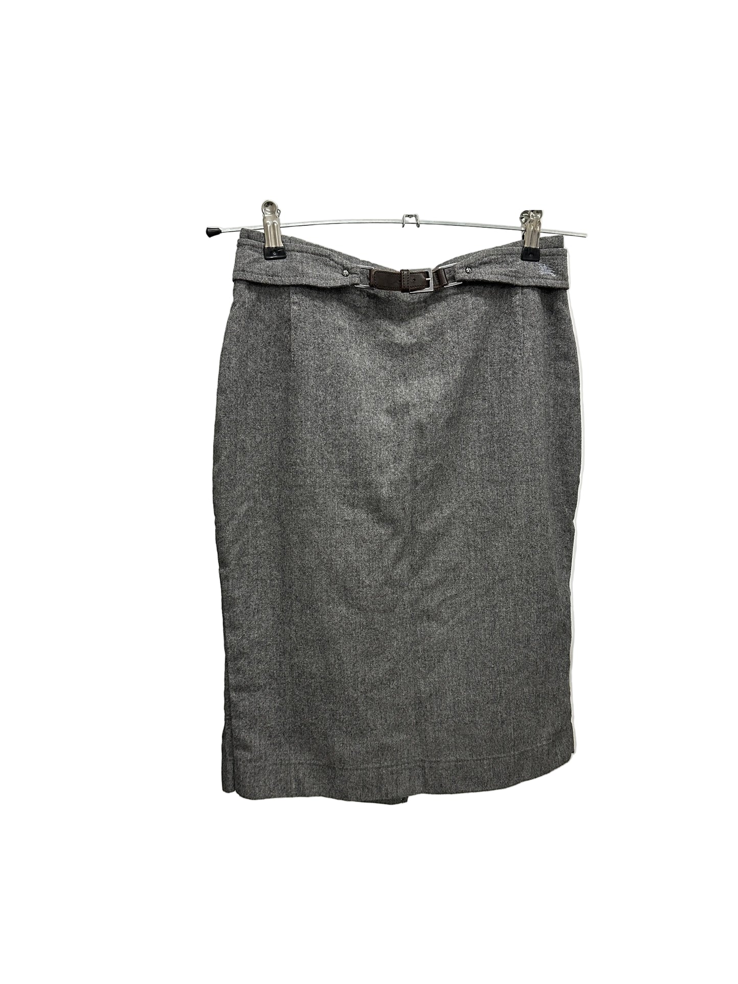 BURBERRY wool skirt (M)