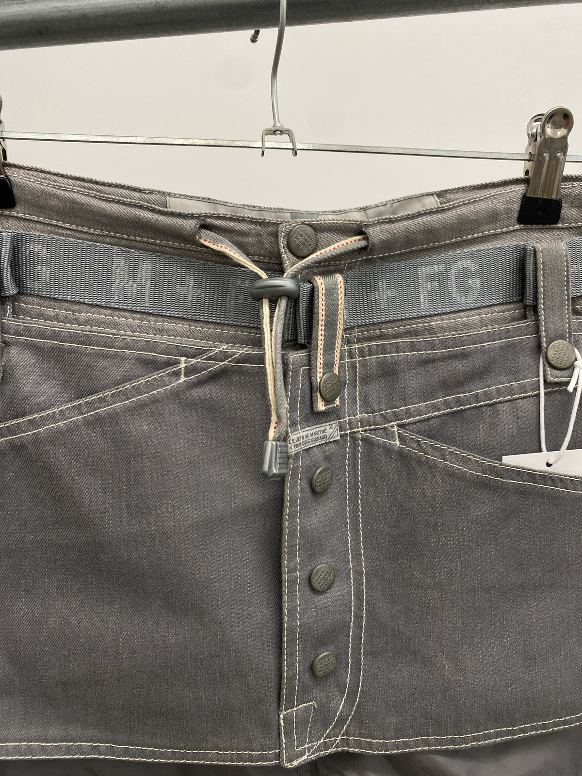 Marithé & François Girbaud grey skirt (XS-S)
