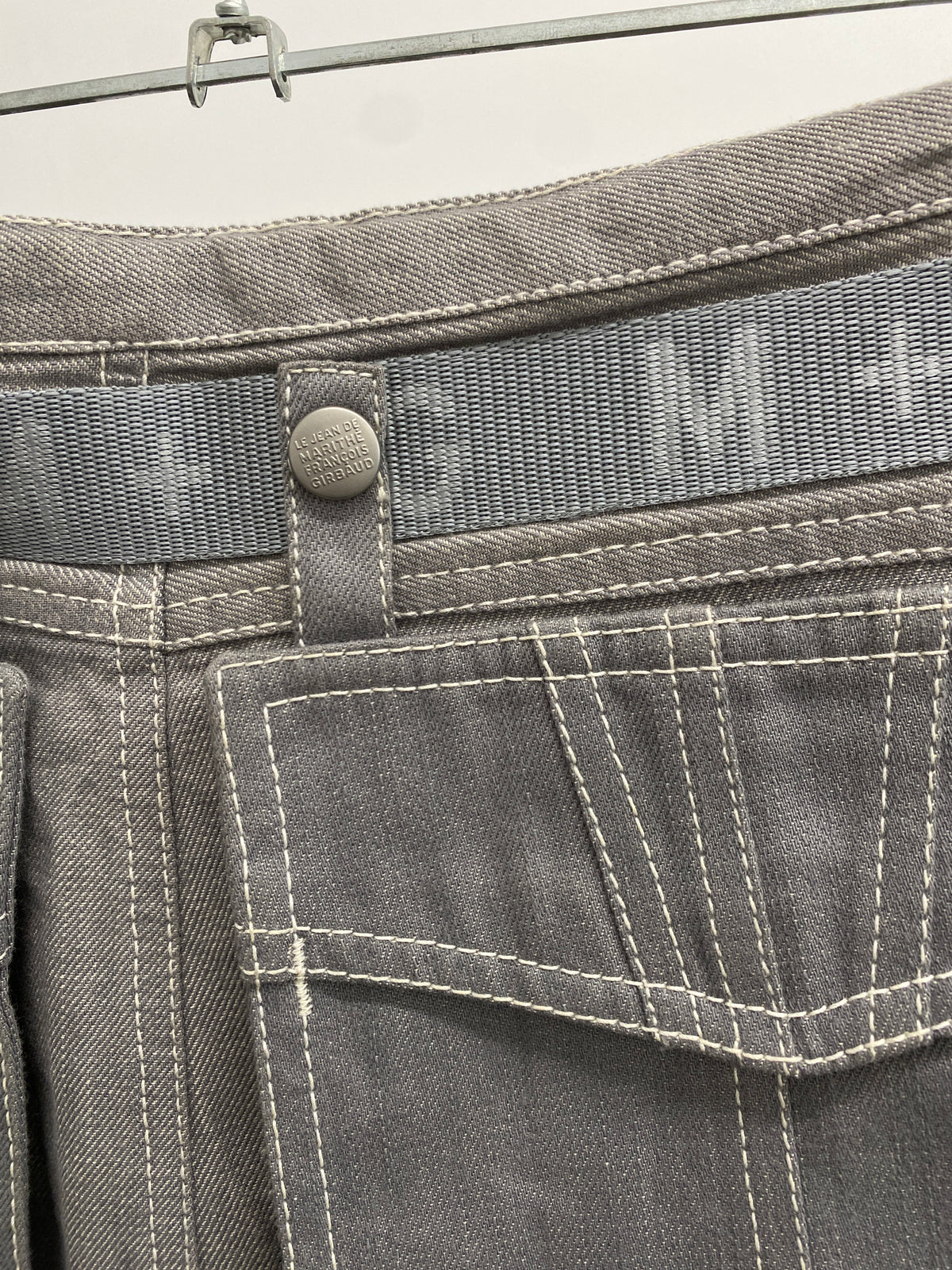 Marithé & François Girbaud grey skirt (XS-S)