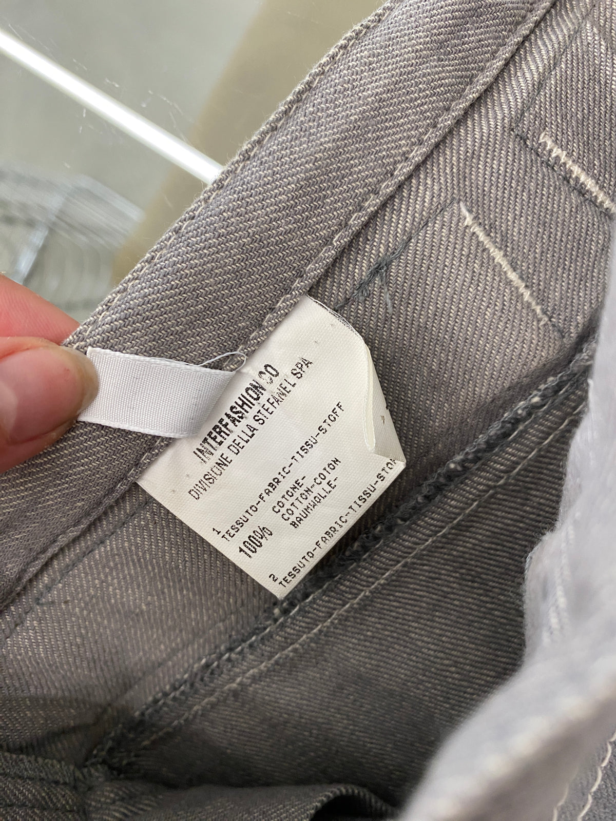 Marithé & François Girbaud grey skirt (XS-S)