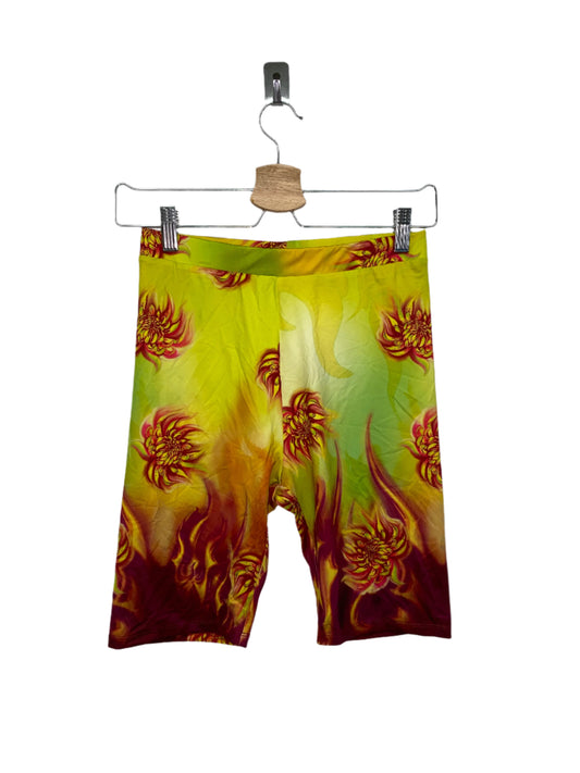 VINTAGE neon print shorts (S)