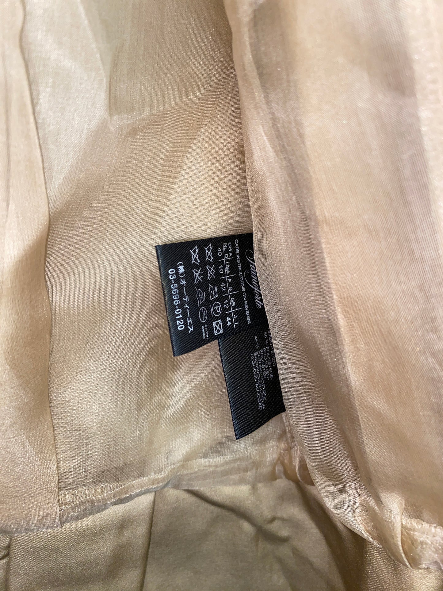 MAX MARA trench coat with ties (40 / XS)