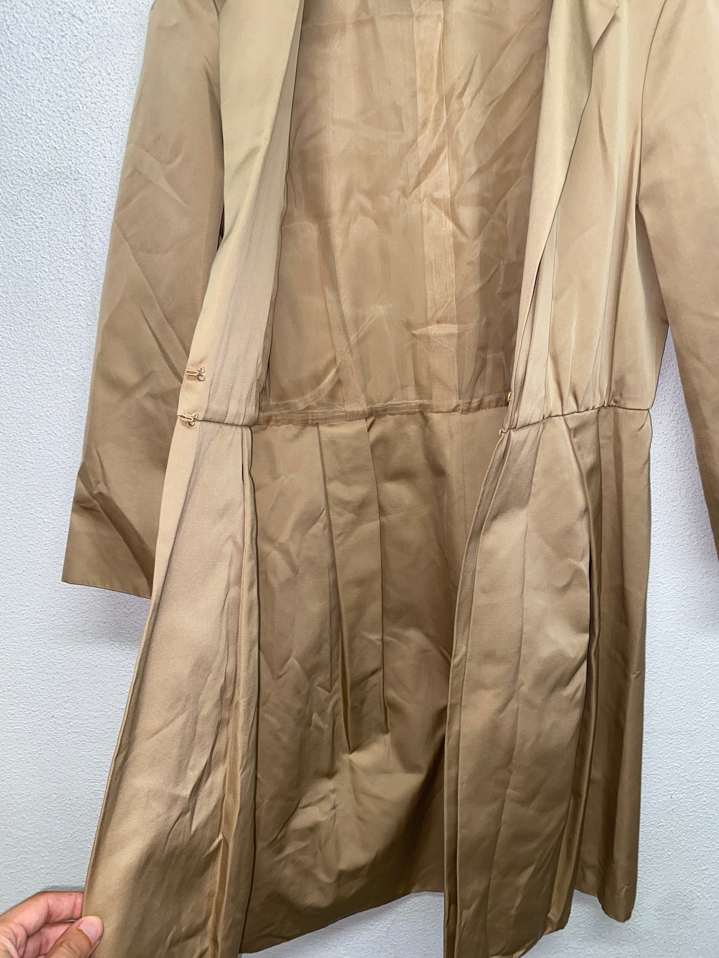 MAX MARA trench coat with ties (40 / XS)