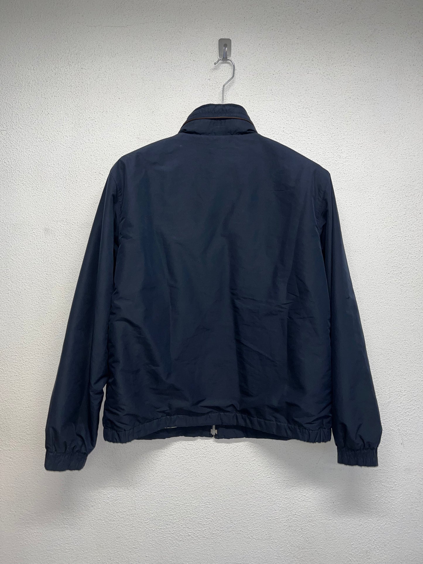 ZEGNA navy zip-up jacket (L)