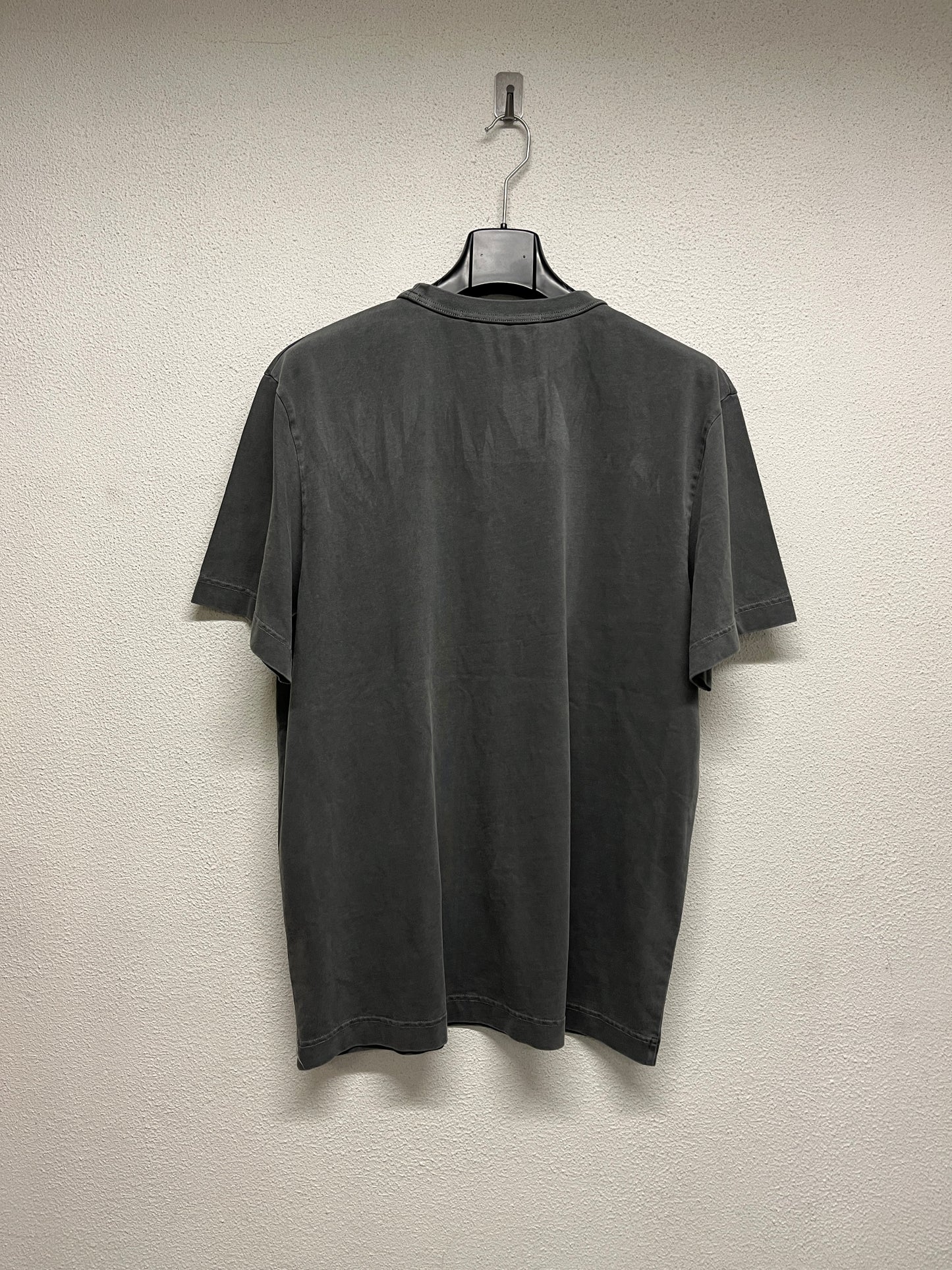 ALEXANDER WANG grey graphic tee with rhinestones (XL)