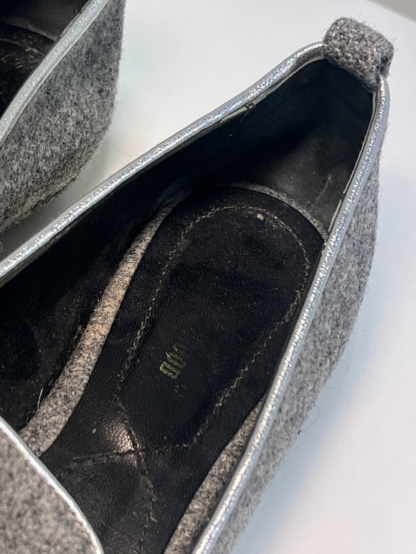 NICHOLAS KIRKWOOD wool pointy loafers (36.5EU)