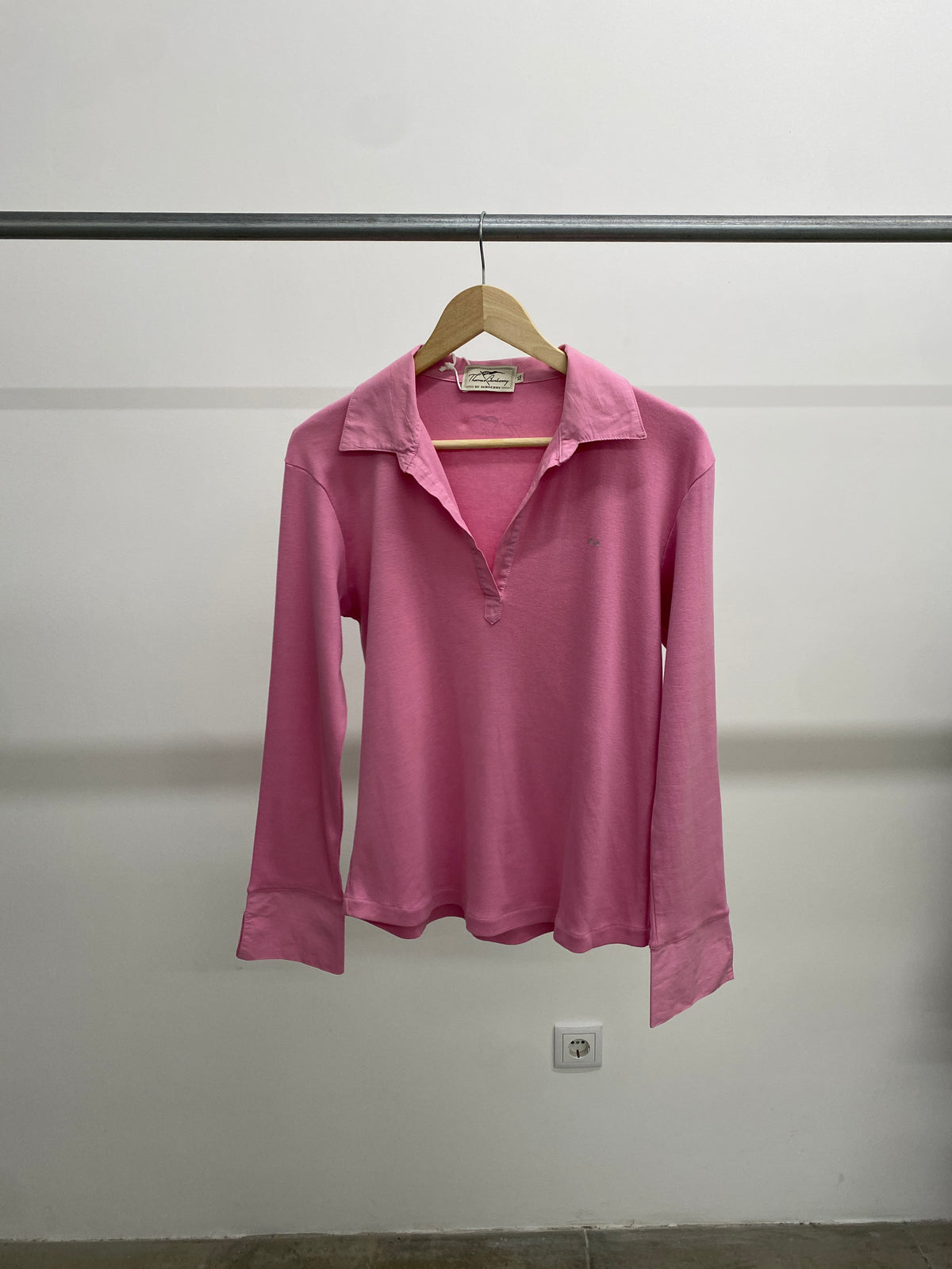 Burberry pink polo shirt (XL)