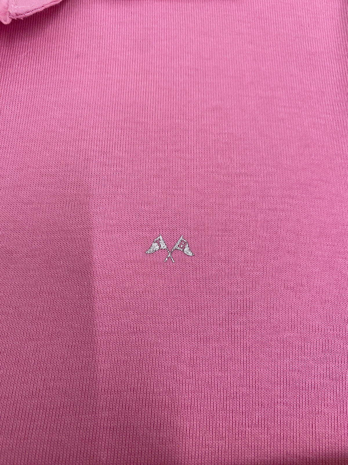 Burberry pink polo shirt (XL)
