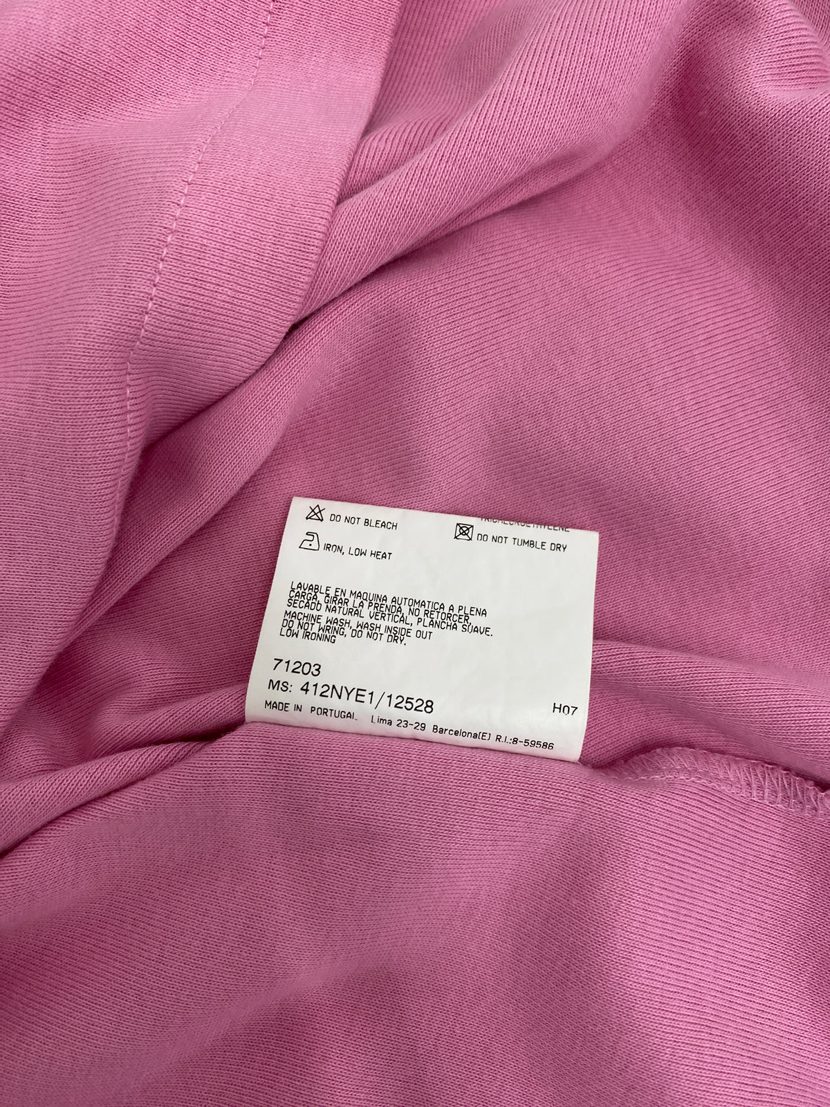Burberry pink polo shirt (XL)