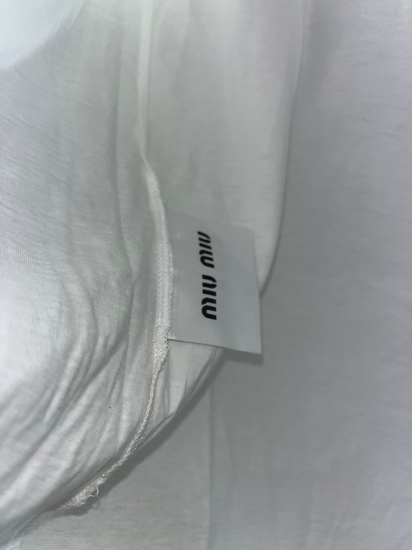 MIU MIU graphic t-shirt (S)