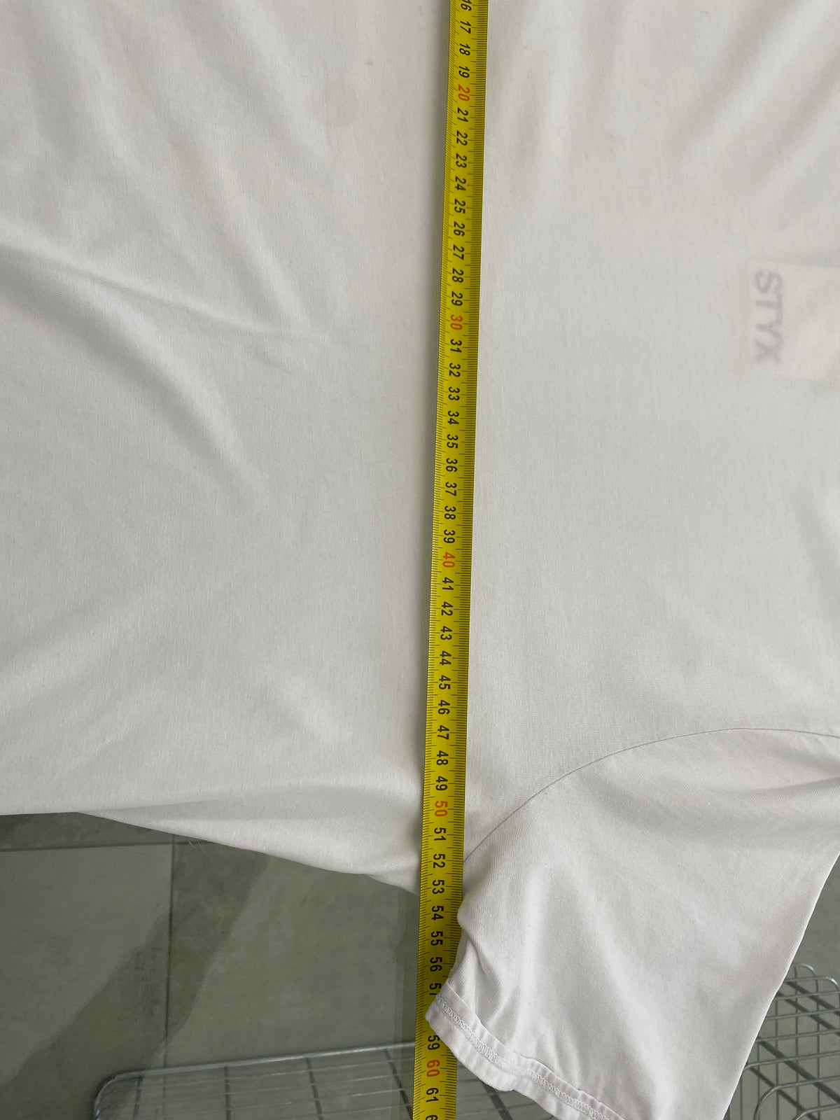 2000s Prada white cotton t-shirt (XXL)