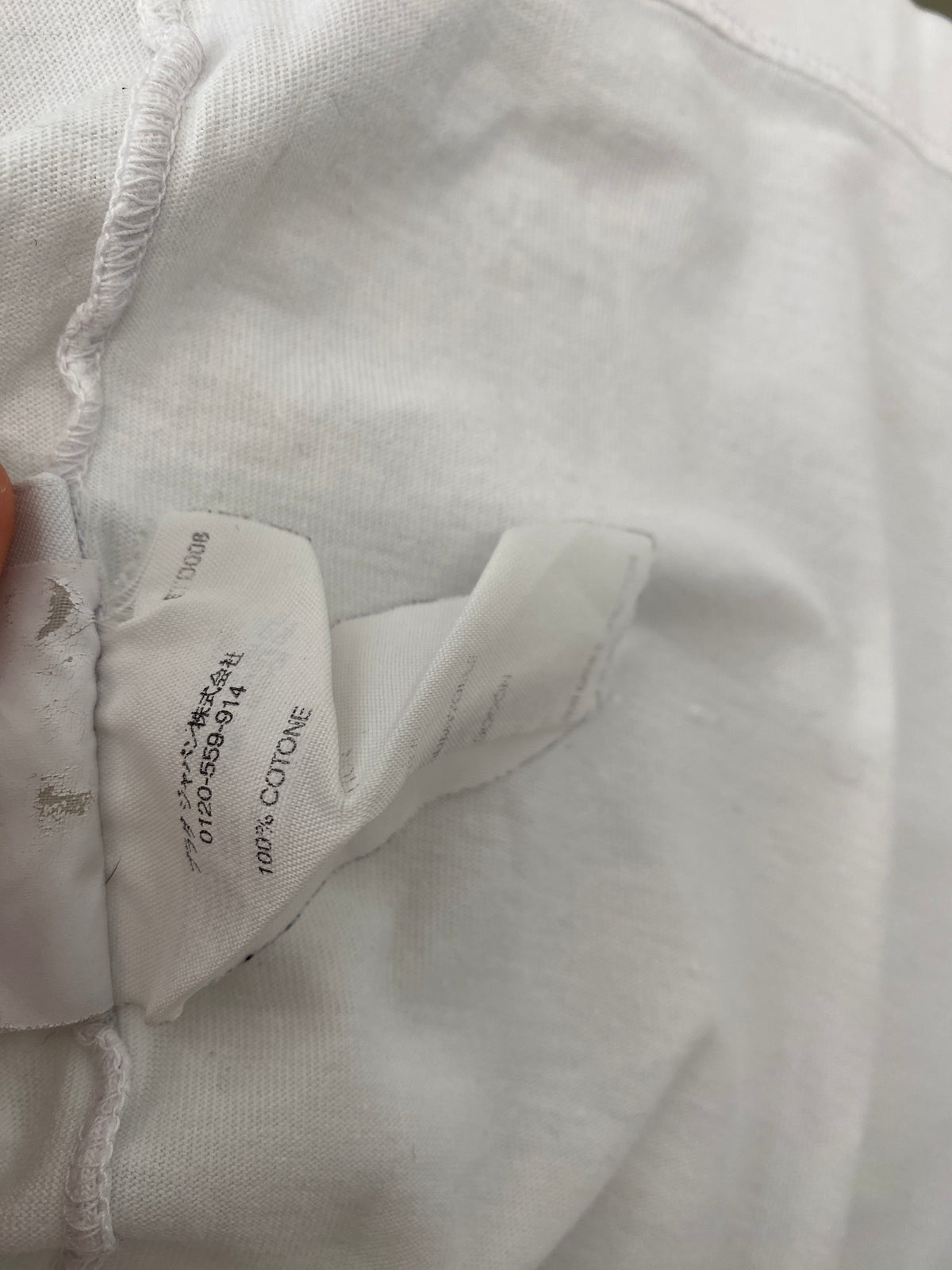 2000s Prada white cotton t-shirt (XXL)