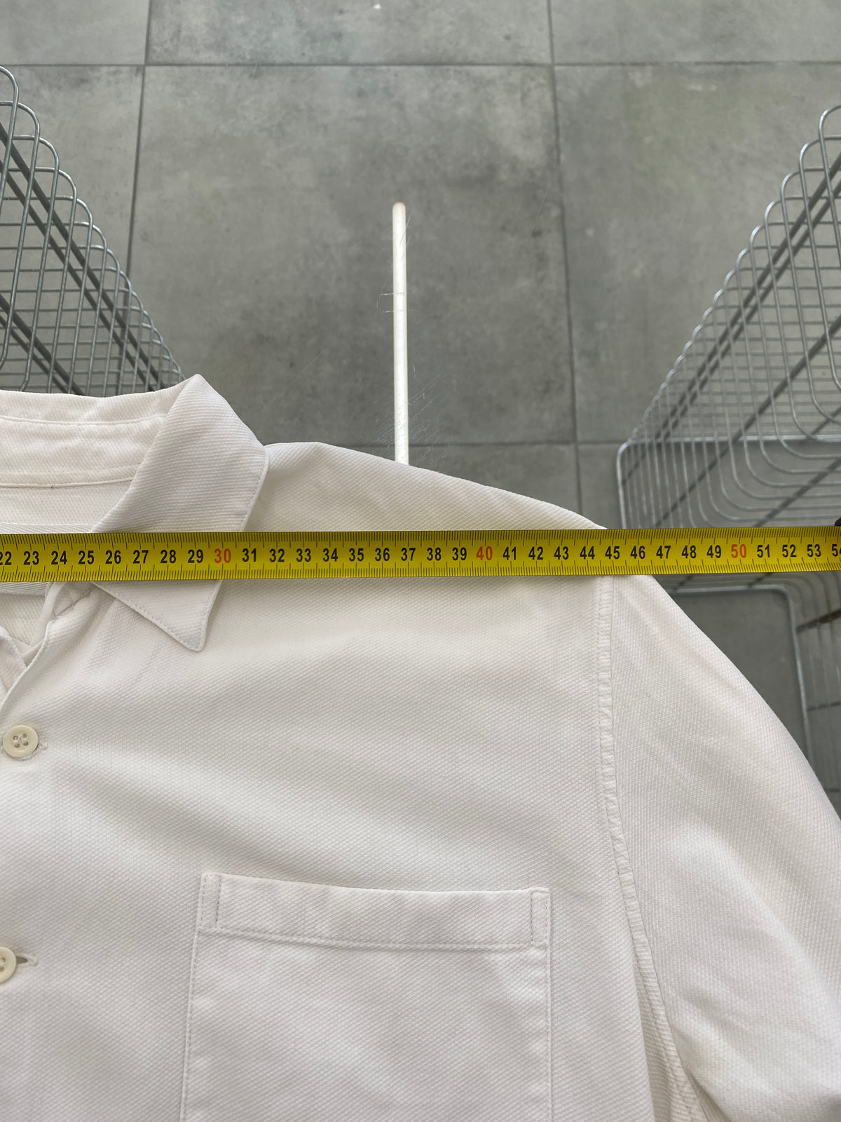 Our Legacy white cotton shirt (S)