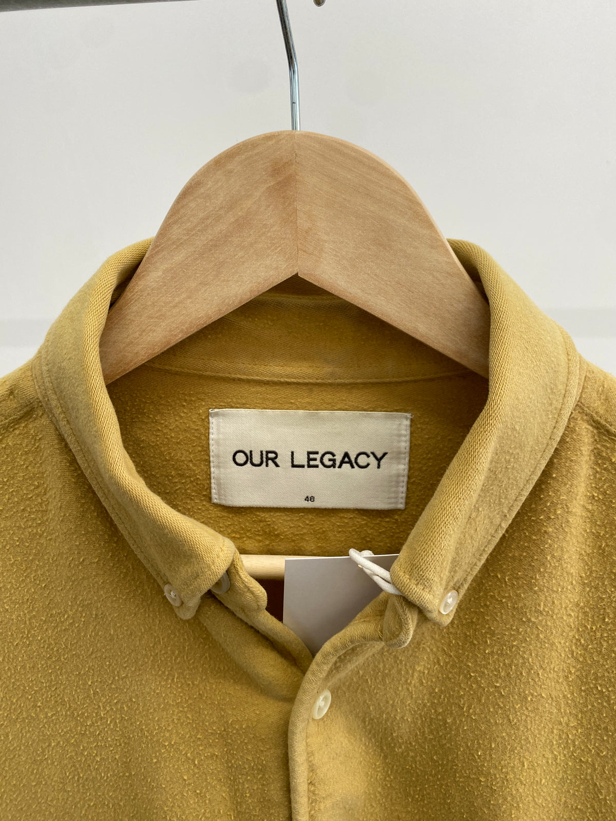 Our Legacy Fall/Winter 2016 mustard yellow cotton shirt (48)