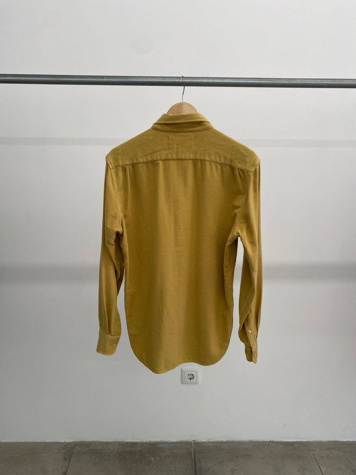 Our Legacy Fall/Winter 2016 mustard yellow cotton shirt (48)