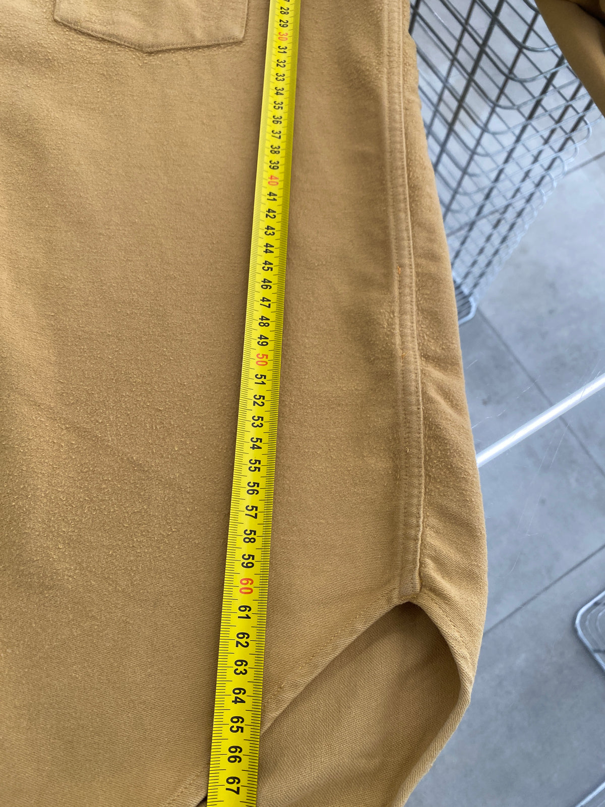 Our Legacy Fall/Winter 2016 mustard yellow cotton shirt (48)